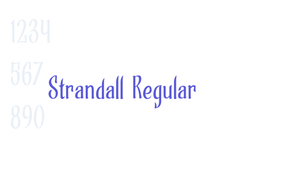 Strandall Regular