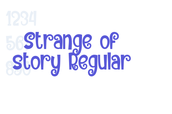 Strange of story Regular