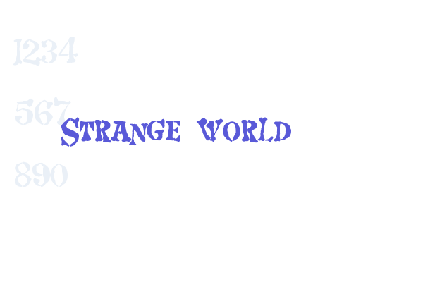 Strange world