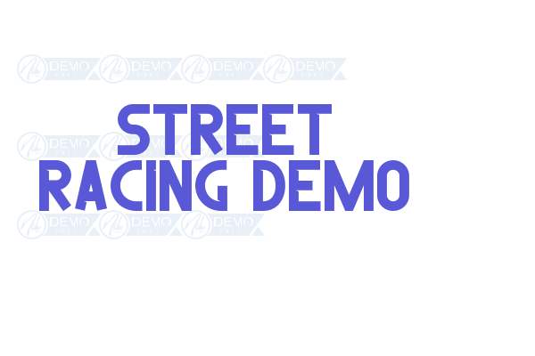 Street Racing Demo