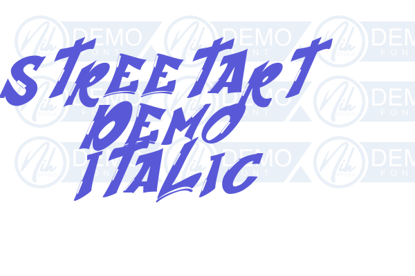 Streetart Demo Italic