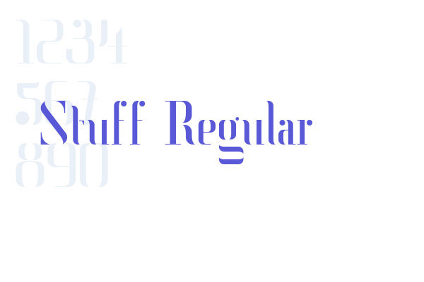 Stuff Regular