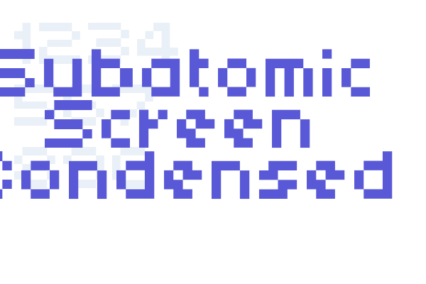 Subatomic Screen Condensed