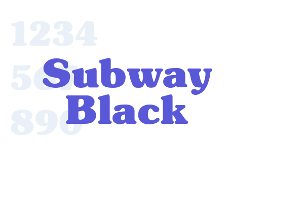 Subway Black