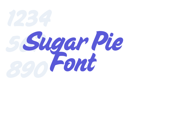 Sugar Pie Font