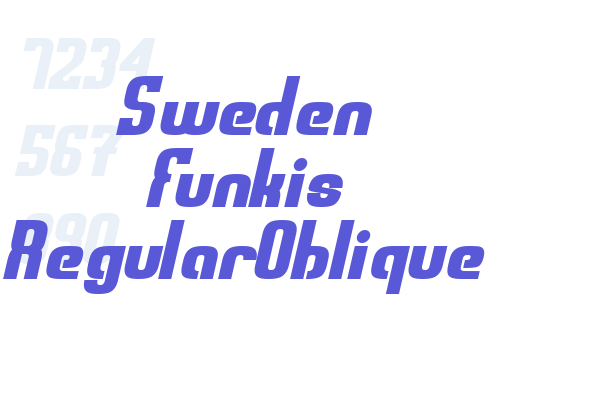 Sweden Funkis RegularOblique