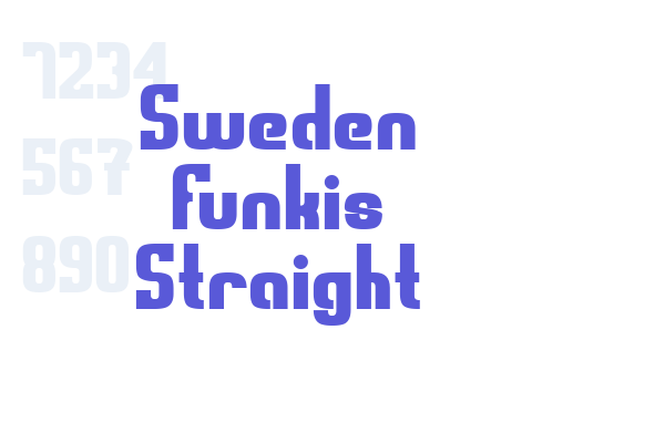 Sweden Funkis Straight