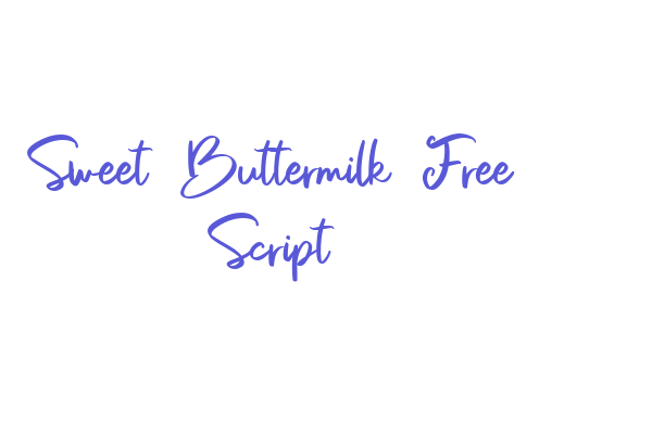 Sweet Buttermilk Free Script