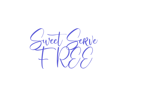 Sweet Serve FREE