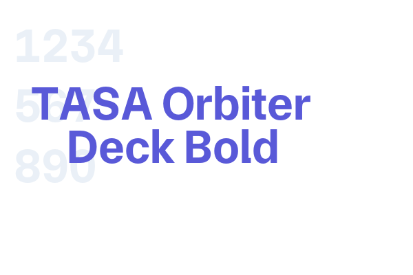 TASA Orbiter Deck Bold