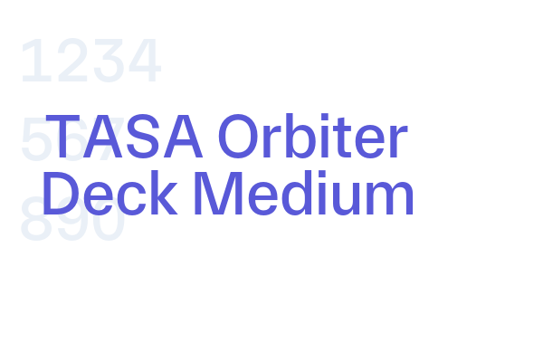 TASA Orbiter Deck Medium