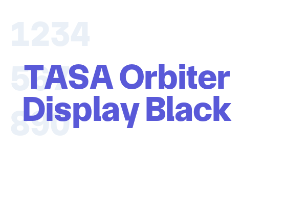 TASA Orbiter Display Black