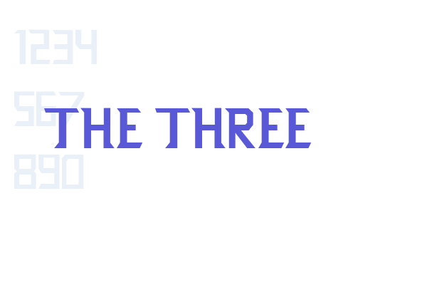 THE THREE