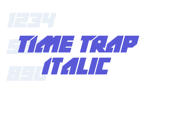 TIme TRap Italic