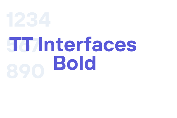 TT Interfaces Bold