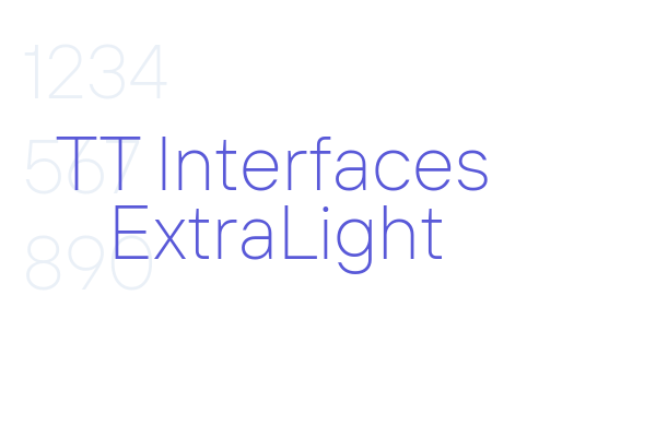 TT Interfaces ExtraLight