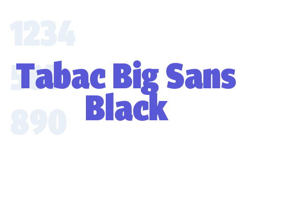 Tabac Big Sans Black