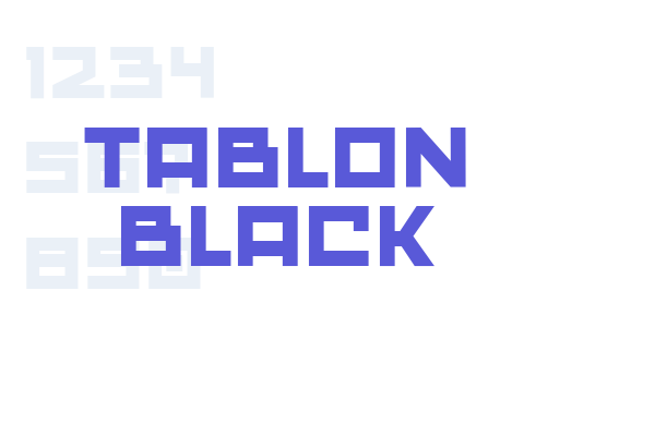 Tablon Black