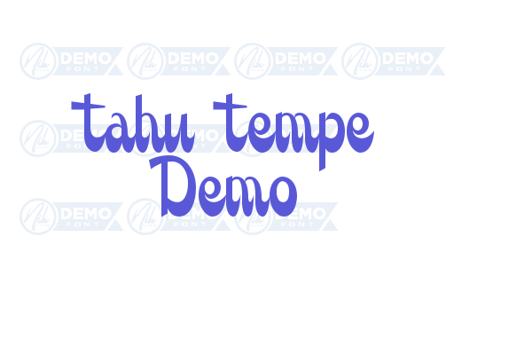 Tahu Tempe Demo