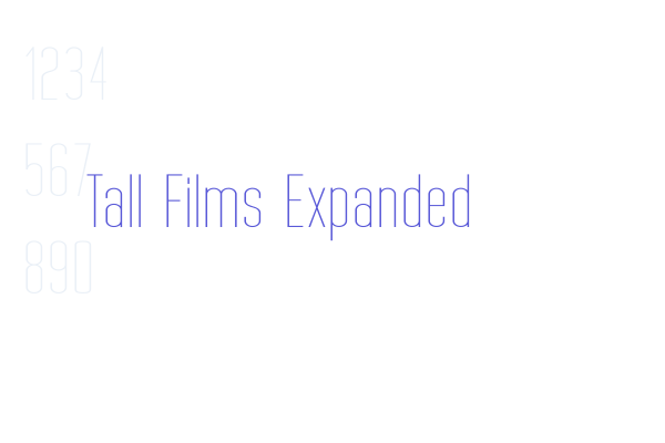 Tall Films Expanded