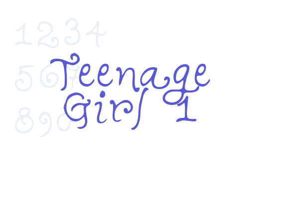 Teenage Girl 1