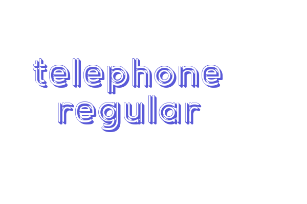 Telephone Regular