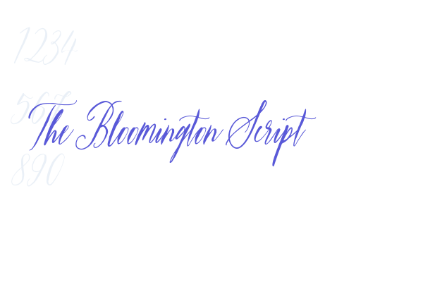 The Bloomington Script