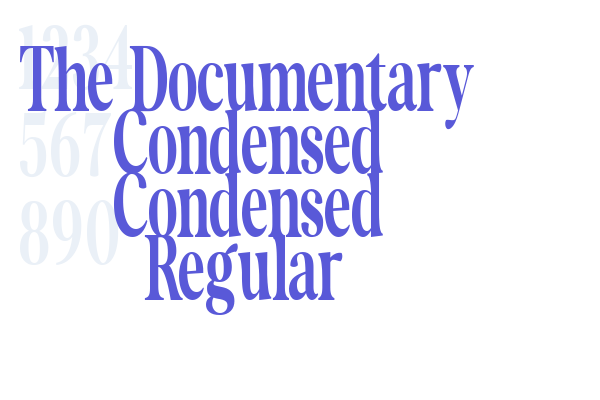 The Documentary Condensed Condensed Regular