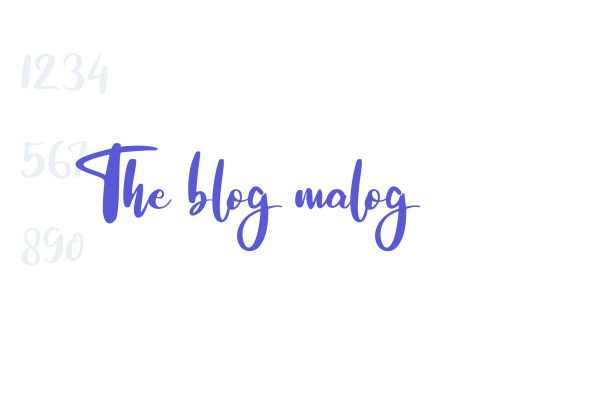 The blog malog