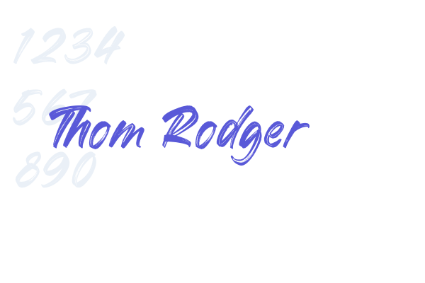 Thom Rodger