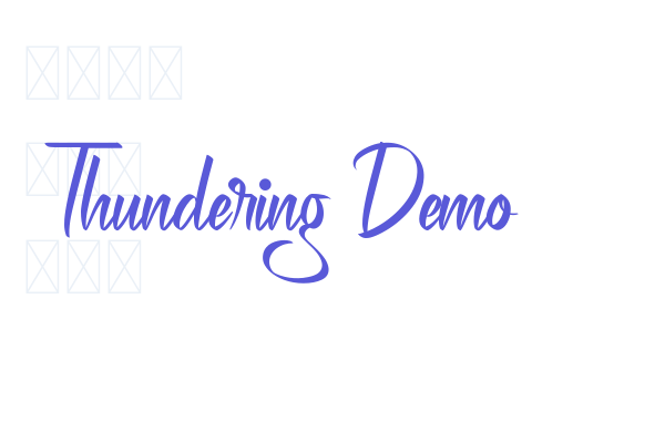 Thundering Demo