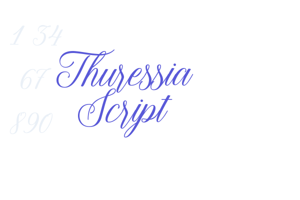 Thuressia Script