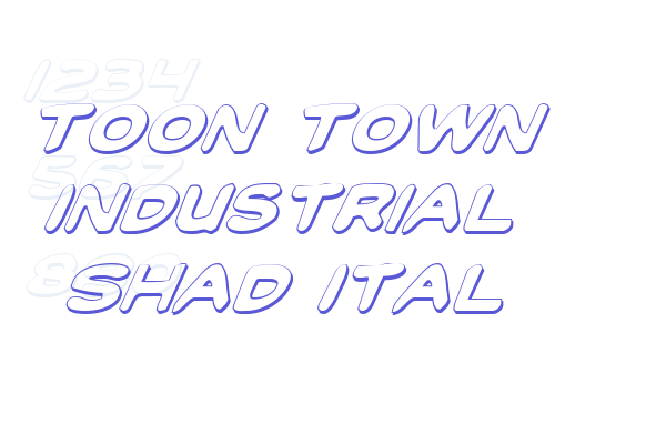 Toon Town Industrial Shad Ital