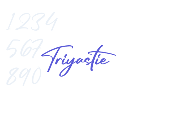 Triyastie