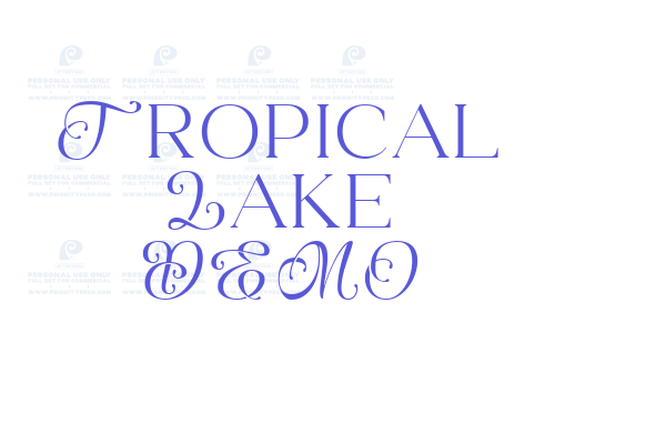 Tropical Lake DEMO