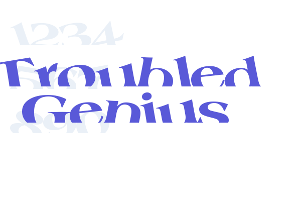 Troubled Genius