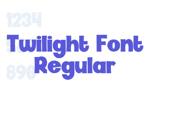 Twilight Font Regular