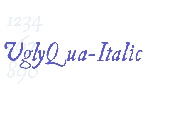 UglyQua-Italic