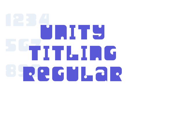 Unity Titling Regular