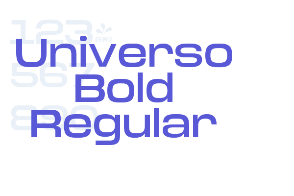 Universo Bold Regular