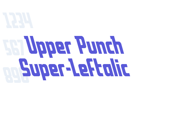 Upper Punch Super-Leftalic