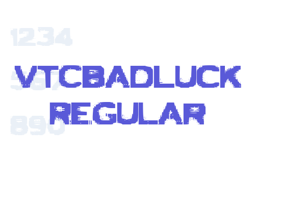 VTCBadLuck Regular