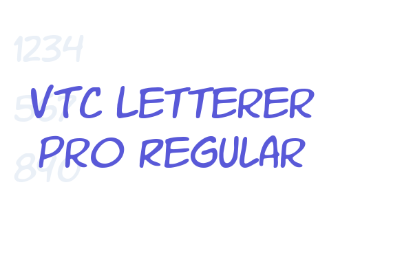 VTC Letterer Pro Regular