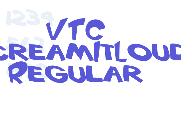 VTC ScreamItLoud Regular