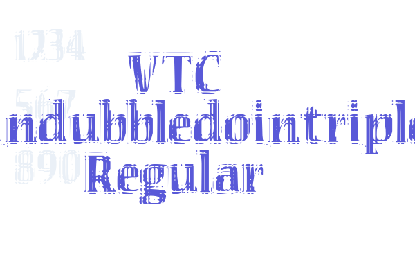 VTC Seeindubbledointriple Regular