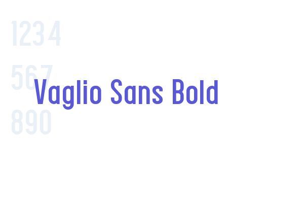 Vaglio Sans Bold