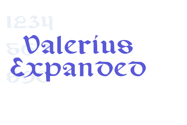 Valerius Expanded