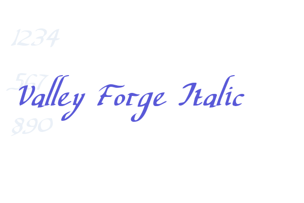 Valley Forge Italic