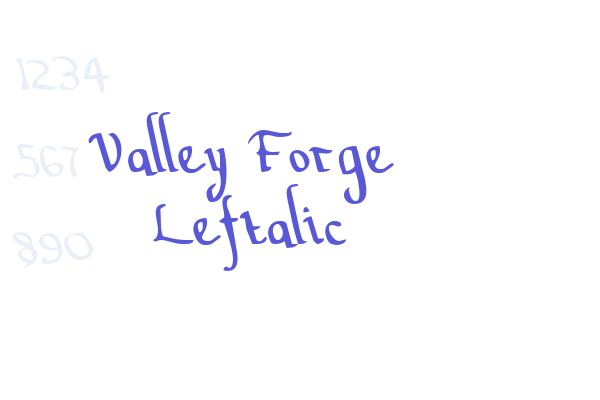 Valley Forge Leftalic