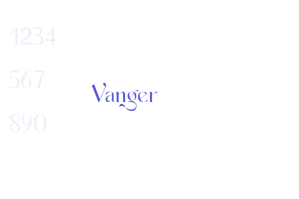 Vanger